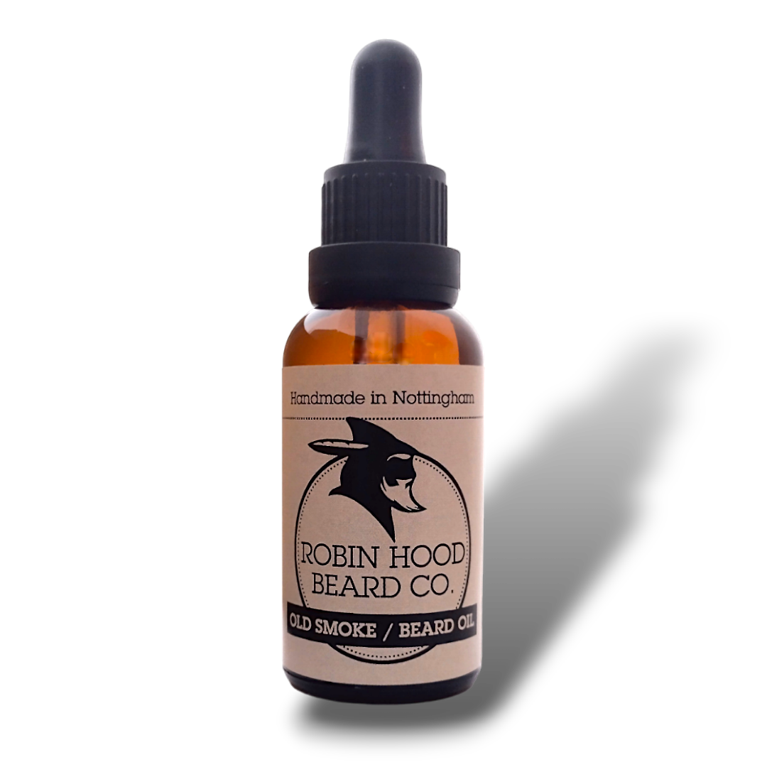 Old Smoke Beard Oil Robin Hood Beard Company
