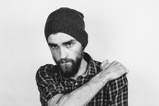 wiry beard