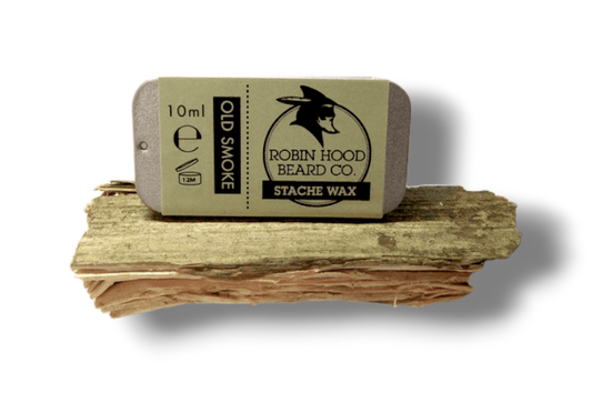 Old Smoke Stache Wax - Robin Hood Beard Company